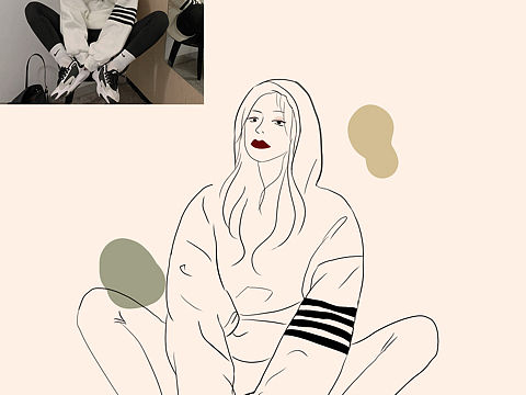 原创 ins风插画