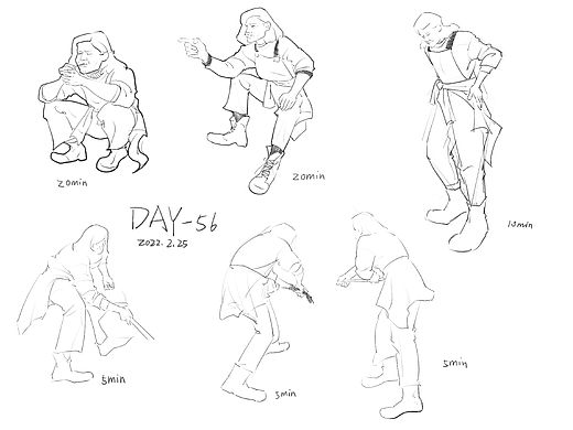 #速写60天挑战赛# @速写班长 day56