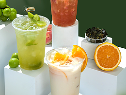 奶茶饮品丨海报拍摄丨菜单拍摄丨山茶花