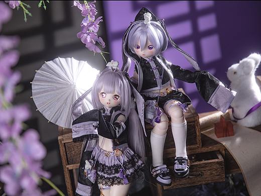 紫藤与夜兔 | bjd摄影