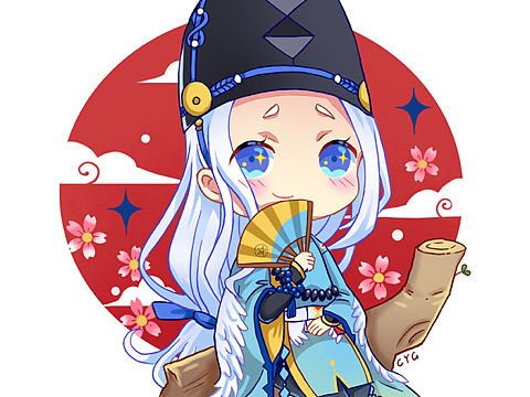 不知不觉，画了一套阴阳师头像