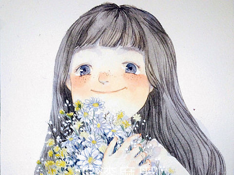 :blossom:小雏菊:blossom:（个人主页-ZMjQyOTc1MjQ=） - 创作习作 - 站酷设计师乌漆麻黑wuuuuu原创素材 - 站酷ZCOOL