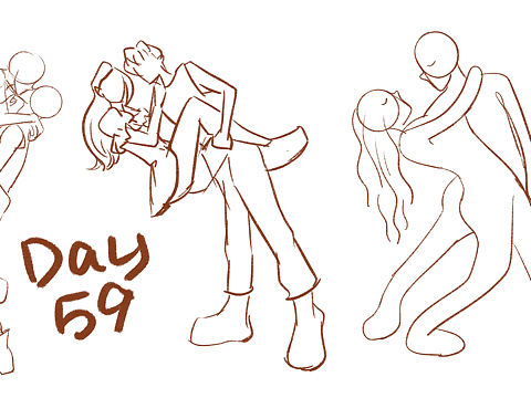 #速写60天挑战赛# Day59 @速写班长（个人主页-ZNTgyMzA1MDQ=） - 创作习作 - 站酷设计师他们叫我小蓝同学原创素材 - 站酷ZCOOL