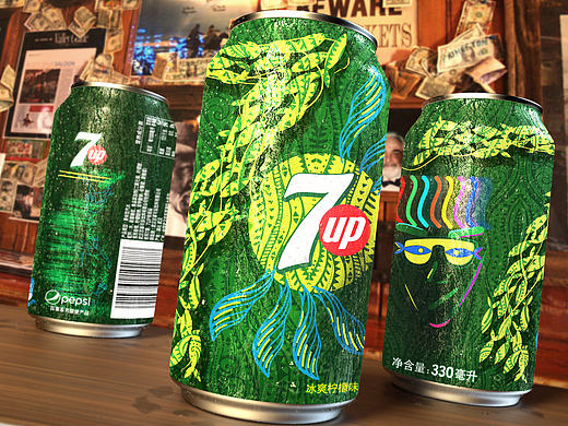 7喜~随我敢我（21世纪罐）（个人主页-ZMjMxNTQ5MzI=） - 包装 - 站酷设计师森人与鹿原创素材 - 站酷ZCOOL