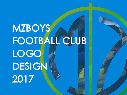 R＆F-MZboys Football Club Logo Design
