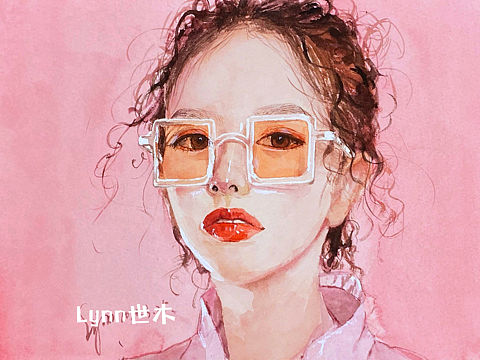 粉色少女（個(gè)人主頁(yè)-ZNDM4MjQ4Njg=） - 繪畫 - 站酷設(shè)計(jì)師Lynn世木原創(chuàng)素材 - 站酷ZCOOL
