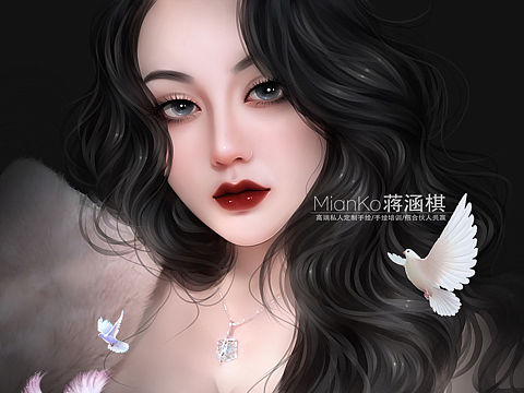 暗黑风手绘