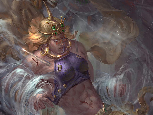 jojo的奇妙冒险-柱中人-瓦乌姆插画-创作习作11088366年前jojo的奇妙