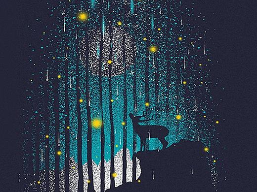 艺术家展的宣传海报