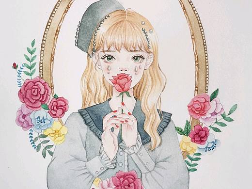 镜中少女