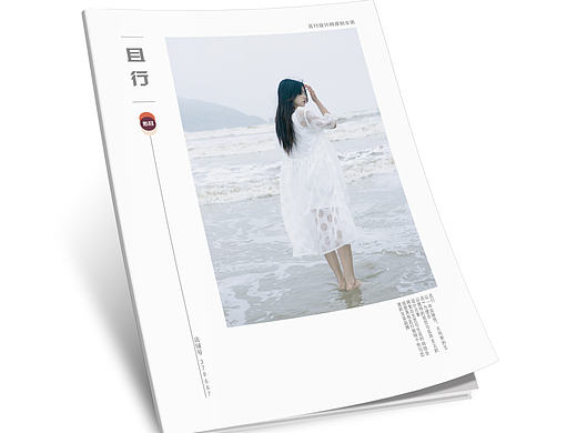 白色   杂志 画册