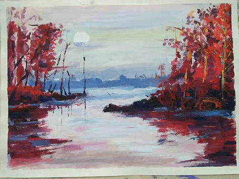 水彩（个人主页-ZMjc0MjkyNTI=） - 绘画 - 站酷设计师六白的原创素材 - 站酷ZCOOL