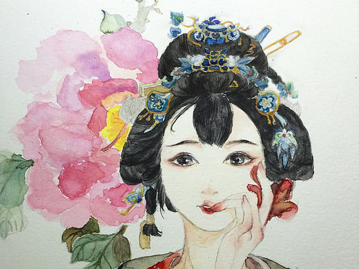 插画临摹