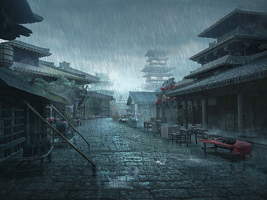 气氛图练习