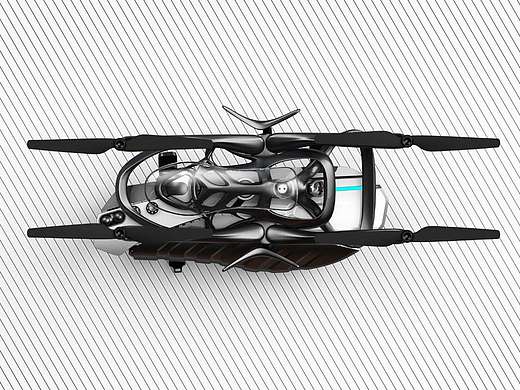 概念无人机设计（个人主页-ZMjA3MzYyNTY=） - 玩具 - 站酷设计师暴躁的梁小虎原创素材 - 站酷ZCOOL
