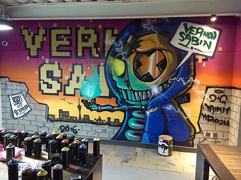 Graffiti 随便玩系列 潮牌维斯涂鸦墙