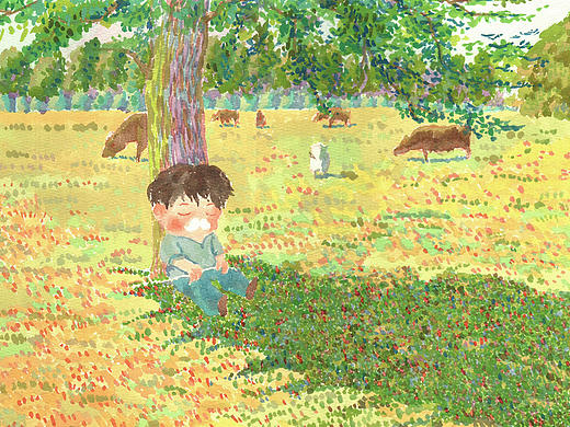 夏(个人主页-ZNTQ1NjcyMjg=) - 儿童插画 - 站酷设计师涯无海原创素材 - 站酷ZCOOL