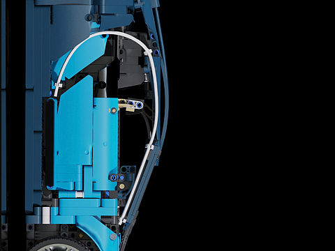 乐高布加迪渲染