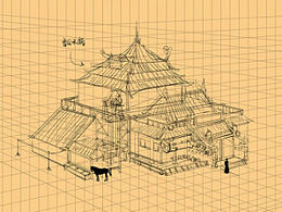 万里行镖局（线稿）