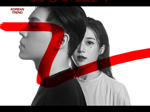 深圳约拍个性杂志风 情侣写真摄影  黑白