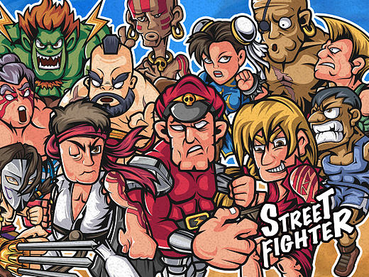 经典游戏【街头霸王】STREET FIGHTER