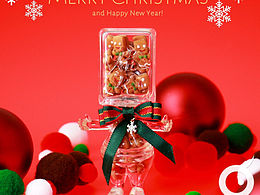 所樂工作室 2019圣誕限定品 發(fā)財(cái)姜餅 展示