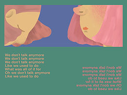 we don’t talk anymore 