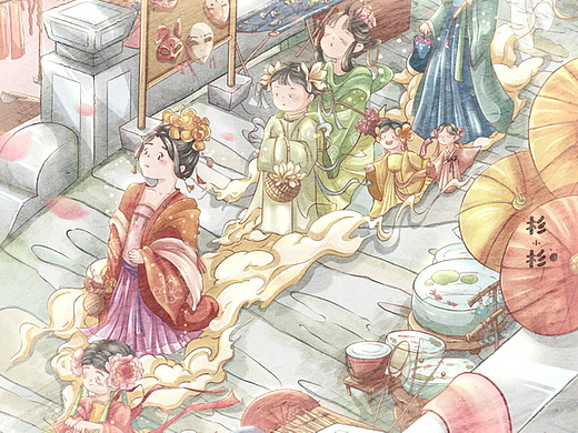 春日集会｜卖花十二神｜花朝节