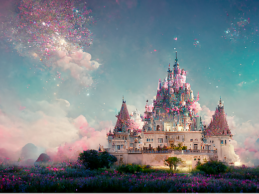 No.11 占梦之境 晓梦随疏钟，飘然蹑云霞（个人主页-ZNjE3NTgxMDQ=） - 艺术插画 - 站酷设计师Meaning君原创素材 - 站酷ZCOOL