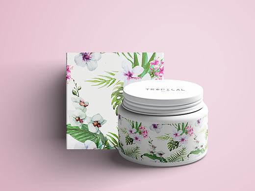 Tropical化妆品包装设计练习