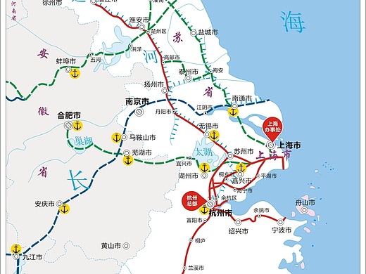 全国内河水系图_素材网站_图片免费下载-zcool站酷