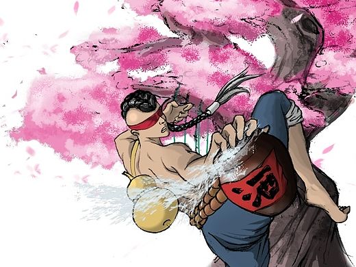 花醉三千客（個(gè)人主頁-ZMTM1NTE4NDA=） - 商業(yè)插畫 - 站酷設(shè)計(jì)師米天逸原創(chuàng)素材 - 站酷ZCOOL