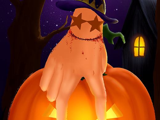 言小二的万圣初体验🎃（个人主页-ZNDc5ODgxNDg=） - 艺术插画 - 站酷设计师LTKatrina原创素材 - 站酷ZCOOL