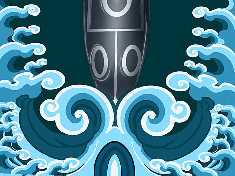 天降神珠（个人主页-ZNTI0OTQ4ODQ=） - 创作习作 - 站酷设计师隆爷艺术原创素材 - 站酷ZCOOL