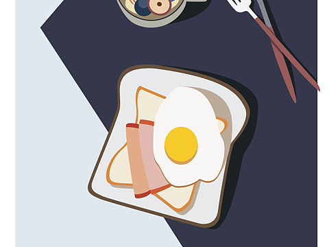 餓了嗎？（個(gè)人主頁(yè)-ZMzc3MzAzMzY=） - 商業(yè)插畫(huà) - 站酷設(shè)計(jì)師百年1314原創(chuàng)素材 - 站酷ZCOOL