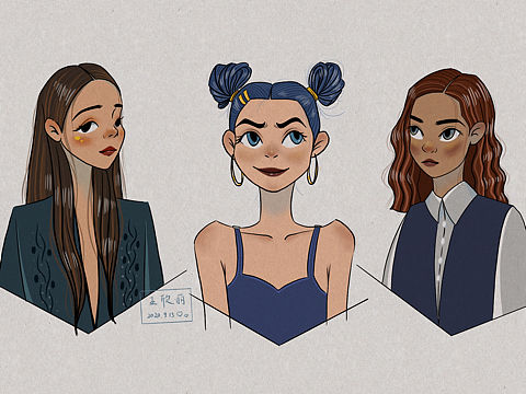 插画练习，每日一练