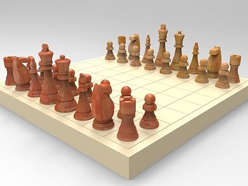 Solidworks国际象棋建模及3D打印