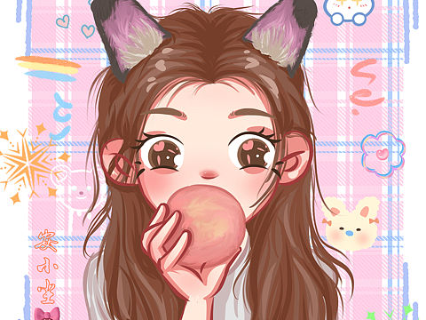 卡通头像（个人主页-ZNTQxNTgxMjA=） - 儿童插画 - 站酷设计师安小尘An原创素材 - 站酷ZCOOL