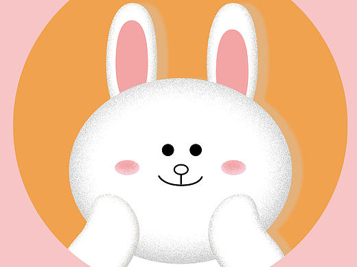 布朗熊可妮兔手机屏保