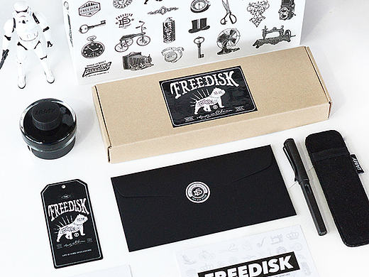 FreeDisk品牌LOGO设计