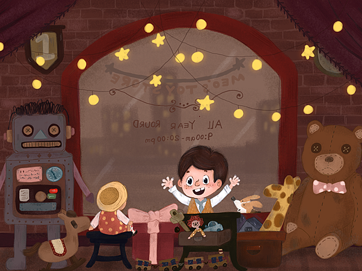 窗前的童年（个人主页-ZNDgxMjQ4OTY=） - 儿童插画 - 站酷设计师Meo米欧原创素材 - 站酷ZCOOL