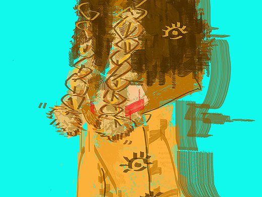 遮挡眼-----