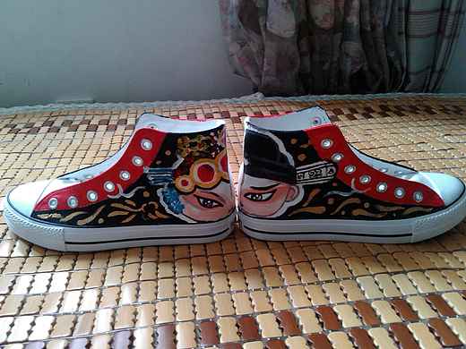 手绘鞋（个人主页-ZMTgyMDkzMjg=） - 艺术插画 - 站酷设计师翎羽手绘原创素材 - 站酷ZCOOL