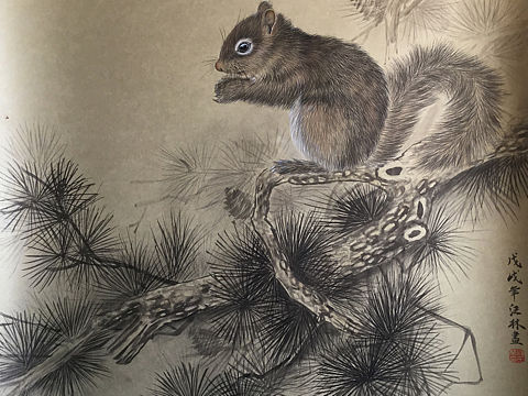 汪林工笔画