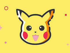 Pokemon（口袋怪物/宠物小精灵）MBE风格小插画 