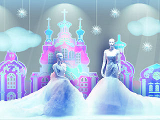 婚纱影楼橱窗设计