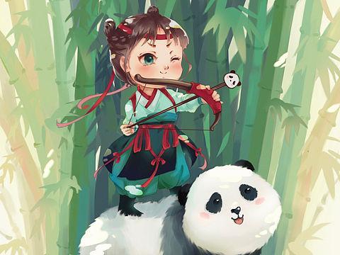 熊貓（個(gè)人主頁(yè)-ZNTgwMTk2OTI=） - 創(chuàng)作習(xí)作 - 站酷設(shè)計(jì)師六夏羽兔原創(chuàng)素材 - 站酷ZCOOL