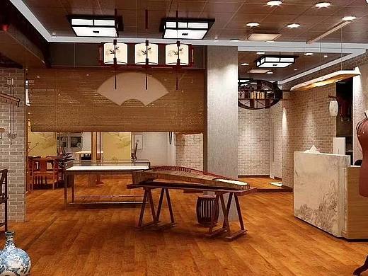 新中式风格汉服汉文化体验馆