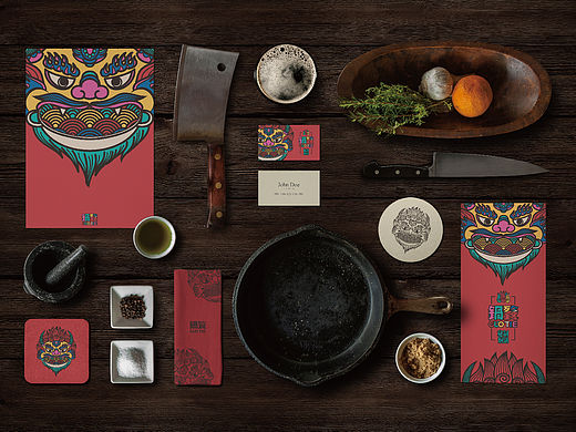 锅餮·秘制焖锅logo提报初稿