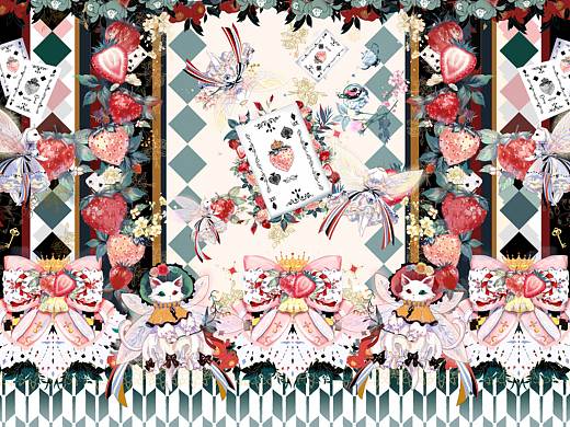 祈愿～森林精灵～胶带&柄图